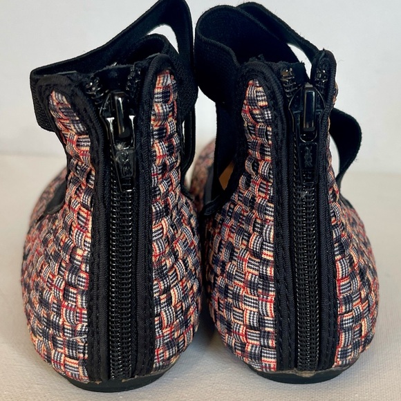 NIB KIDS BERNIE MEV MONICA K BIG GIRLS ZIPPER BACK BALLET FLAT SIZE 34 / U.S. 2 - Picture 9 of 9